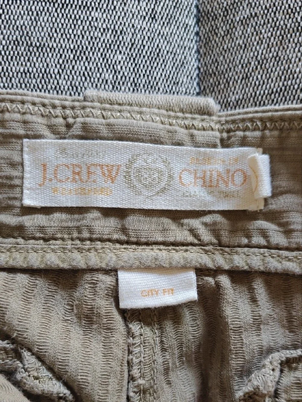 J. Crew Olive Utility Pocket Bermuda Shorts